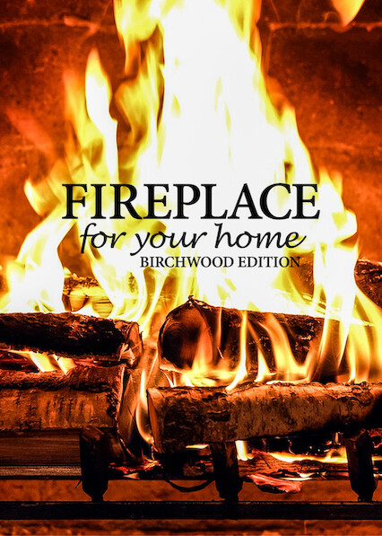 Fireplace for Your Home: Crackling Birchwood Fireplace